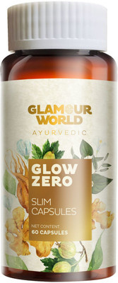 Glamour World Ayurvedic Glow Zero Slimming Capsule(60 Capsules)
