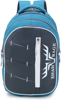 SHAH RAGE School Bags for Boys and Girls II Genuine Backpack II Coaching Bag II Multiuse Bag II School Backpack II Smart Tuition Bag II Water Resistant School Bag Waterproof School Bag(Blue, 29 L)