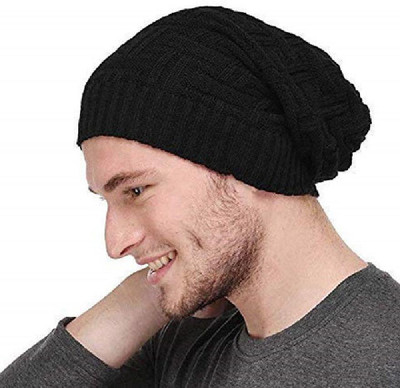 b for u Solid Beanie Cap