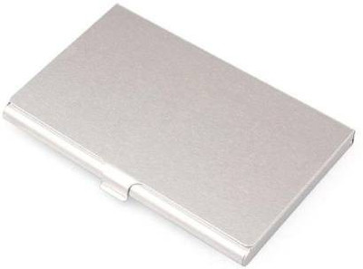 yatee jewel collection HIGH QUALITY STAINLESS STEEL BUSINESS ATM CREDIT/DEBIT 6 CARD HOLDER FOR Men & Women ( SET OF 1,SILVER ) ZXN - 030 6 Card Holder(Set of 1, Silver)