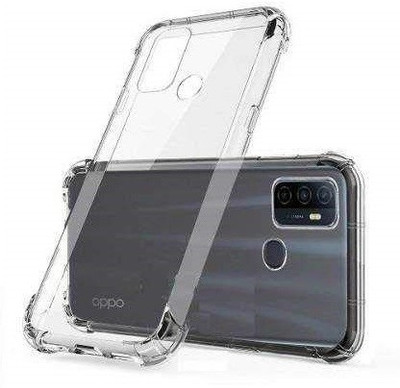 OffersOnly Bumper Case for Oppo A33 2020 Soft Smooth(Transparent, Shock Proof, Silicon, Pack of: 1)