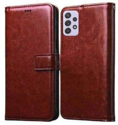 Chaseit Flip Cover for Samsung Galaxy M32 5G(Brown, Shock Proof, Pack of: 1)