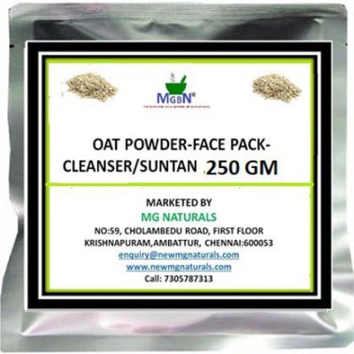 MGBN OAT POWDER-FACE PACK-CLEANSER/SUNTAN - 250 GM(250 g)