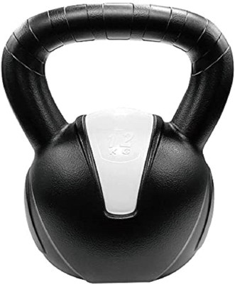 XpeeD Moulded Plastic Kettlebell for Home and Gym Workout Heavy Weight Equipment 12 KG Black Kettlebell(12 kg)