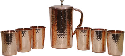 Shakuntla Handicraft 1.5 L Copper Water Jug