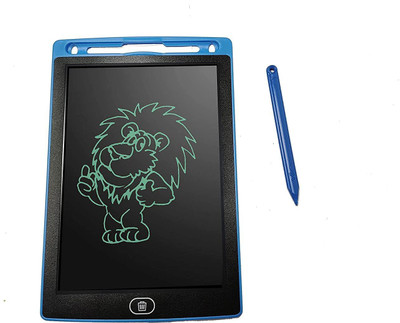 Rudra Enterprise Advance & Portable 8.5 inch LCD Re-Writing Paperless Electronic Digital Notepad Board for Writing And Learning LCD Writing Tablet Pad Multicolred ( PACK OF 1 )(Multicolor)