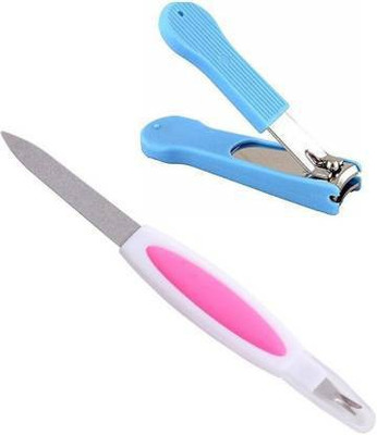 Red Ballons Nail Cutter & Filer with Cuticle Trimmer Combo For Women, Suitable For All Toenails & Best Clipper(100 ml, Set of 2)