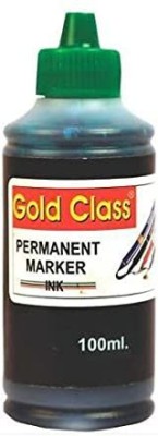 GoldClass Permanent Marker Ink(100ml)-Pack of 3(green ) 100 ml Marker Refill(Green)