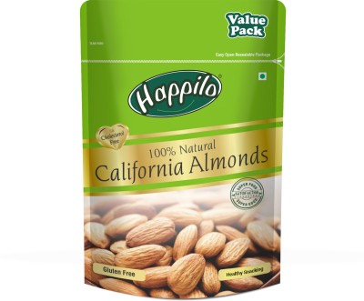 Happilo 100% Natural Premium Californian Almonds 1000g Value Pack Almonds(1000 g)