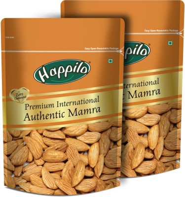 Happilo Premium International Authentic Mamra Almonds(2 x 250 g)