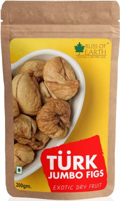 Bliss of Earth 200gm Jumbo Turkish Figs, Vacuum Packed Figs(200 g)