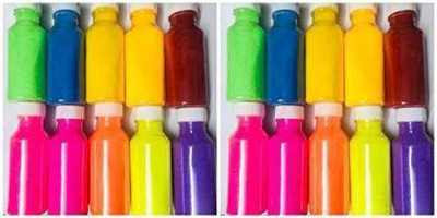 RBB HUB Pack of 20 Rangoli Powder(Multicolor)