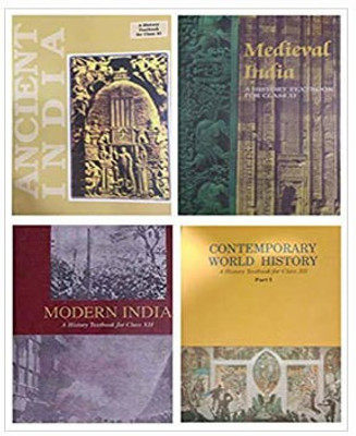 Old NCERT - Ancient India, Medieval India, Modern India And Contempoary World History - Class XI To XII - Combo Set- English Medium(Paperback, RS SHARMAM, SATISH CHANDRA, BIPIN CHANDRA)