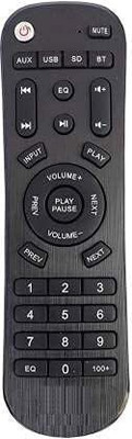 Akshita Home Theater Home Theater System Remote Control with AUX USB SD Bluetooth Functions ( Chake Image With Old Remote ) Zebronics Remote Controller(Black)