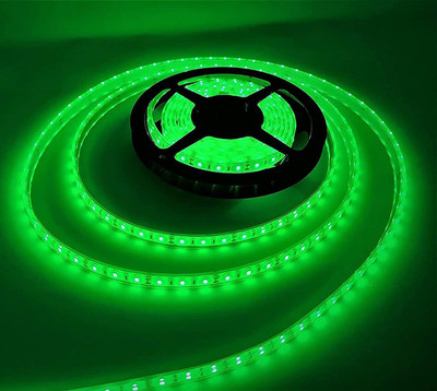 Fybros 600 LEDs 5 m Green Color Changing, Steady Strip Rice Lights(Pack of 1)
