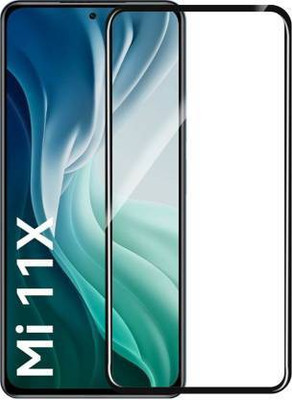 VISHZONE Edge To Edge Tempered Glass for Mi 11X, Mi 11X Pro 5G, Xiaomi Mi 11X, Xiaomi Mi 11X Pro(Pack of 1)