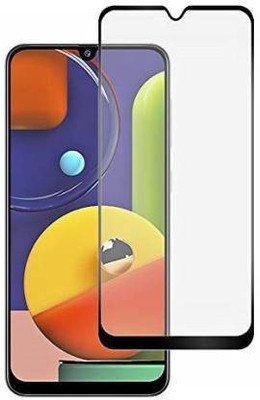 kentop Edge To Edge Tempered Glass for Oppo A15 + CPH2185(Pack of 1)