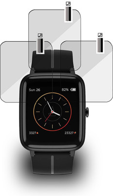 EZGER Screen Guard for BoAt Xplorer SMARTWATCH(Pack of 3)
