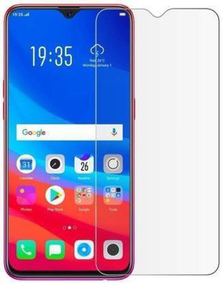 kentop Tempered Glass Guard for Oppo A15 + CPH2185(Pack of 1)