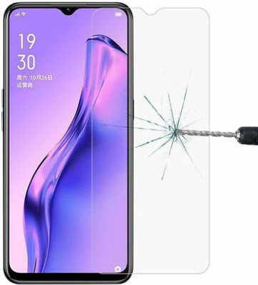 kentop Tempered Glass Guard for Oppo A15 + CPH2185(Pack of 1)