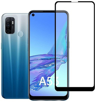 NIMMIKA ENTERPRISES Tempered Glass Guard for OPPO A53 2020 TEMPERED GLASS 11D(Pack of 1)