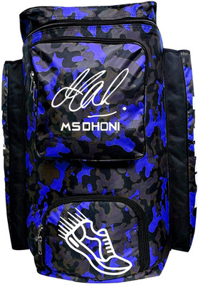 KRISHNA est Cricket Kit Bag With MS Dhoni Signature multi colour(Kit Bag)