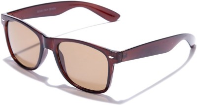 istirio Wayfarer Sunglasses(For Men & Women, Brown)