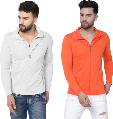 Jangoboy Solid Men Polo Neck Multicolor T-Shirt