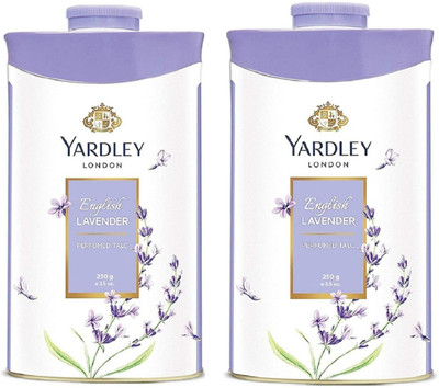 YARDLEY ENGLISH LAVENDER TALC 250GM PACK O 2(2 x 250 g)