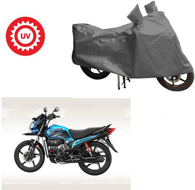 Feel heaven Waterproof Two Wheeler Cover for Honda(Passion Pro TR, Grey)