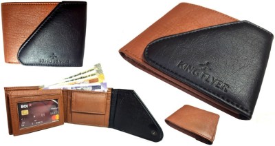 KINGFLYER Men Casual Multicolor Artificial Leather Wallet(5 Card Slots)