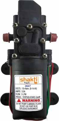 Shakti Tech Agriculture Battery Sprayer Motor Pump 12V DC Diaphragm High Performance Water Pump 120 PSI Diaphragm Water Pump(1 hp)