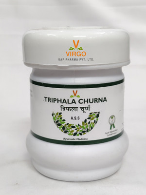Virgo UAP Pharma Triphala Churna powder | Useful in digestion problem | Pack of 2 | Each of 100gm(Pack of 2, 200 g)