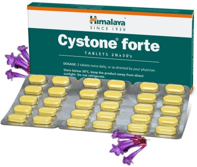 HIMALAYA Cystone Forte 60 tab, pack of 3(Pack of 3)