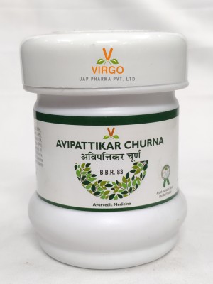 Virgo UAP Pharma Avipattikar Churna Powder | Useful in hyper acidity problem | Pack of 2 | Each of 100gm(Pack of 2)