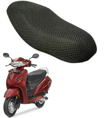 Nrv Creation UNQ-MESH-BSC-A4 Single Bike Seat Cover For Honda Activa 4G