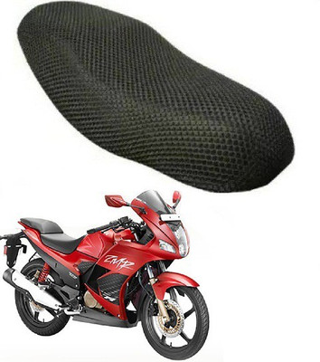 Nrv Creation UNQ-MESH-BSC-A65 Single Bike Seat Cover For Hero Karizma