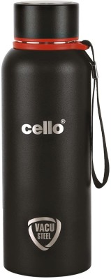 cello Duro Tuff Steel Kent 550 ml Bottle(Pack of 1, Black, Steel)