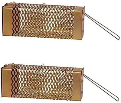 Dsom Mouse and Mice Rat Catcher Cage Made with Brass Metal Cage Seed Catcher