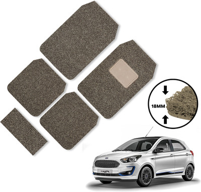 GoMechanic PVC Standard Mat For  Ford Figo(Beige, Brown)