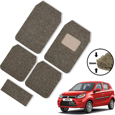 GoMechanic PVC Standard Mat For  Maruti Alto(Beige, Brown)