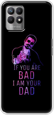 JAIKARA Back Cover for Realme 8i(Multicolor, Dual Protection, Silicon)