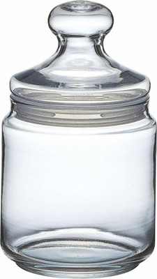LUMINARC Glass Cookie Jar  - 750 ml(Clear)