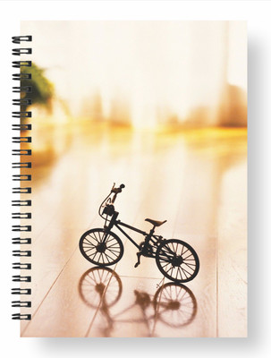 3DS Wiro notebook A5 Diary Ruled 144 Pages(bicycle)