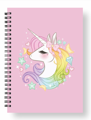 3DS wiro notebook A5 Diary Ruled 144 Pages(unicorn)