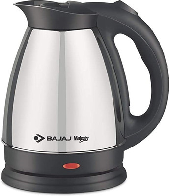 BAJAJ Stainless Steel KTX 15 Electric Kettle (1.7 L, Silver, Black)