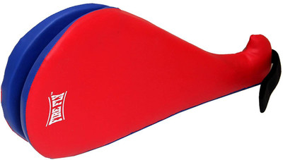 Firefly Taekwondo Fan Pad/Kick Pad-Double Kick Durable Strike Pad for Taekwando/Kickboxing Striking Pad(Red)