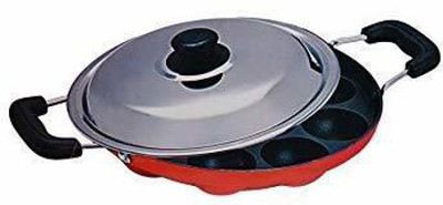 sarathi fashion APPAM MAKER Paniarakkal with Lid 1 L capacity 23 cm diameter(Aluminium)