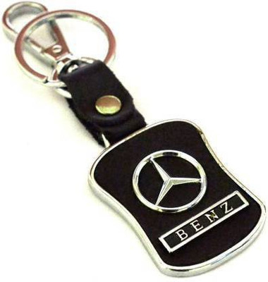 FLAMBE Leatherite BENZ Car and Bike Key Chains Key Chain