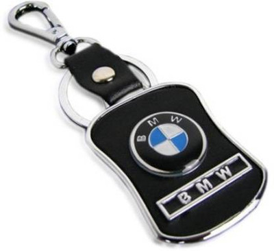 Grazy Leatherite BMW Car keychain Key Chain